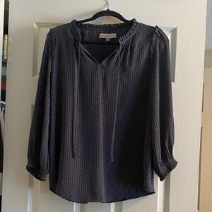 LOFT Dark Blue Women's Blouse
